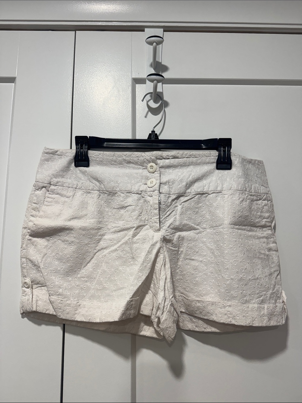 Bitten White Shorts